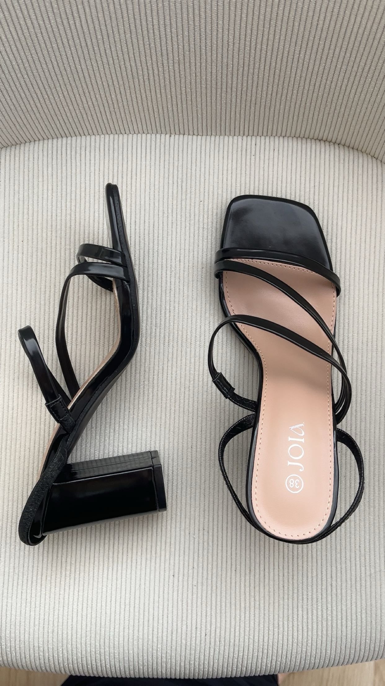 Sandales noires Emmy